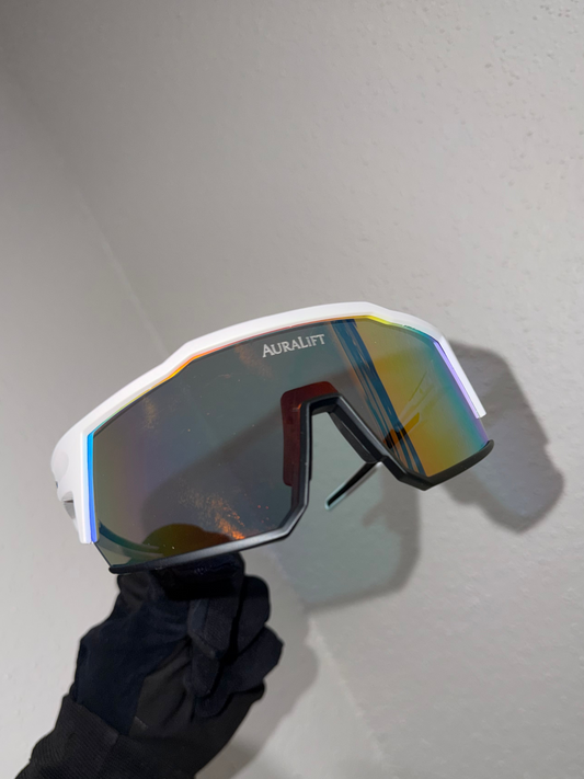 White and Black Sunglasses